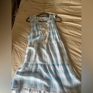 NWT Mud Pie Gingham Dress size large